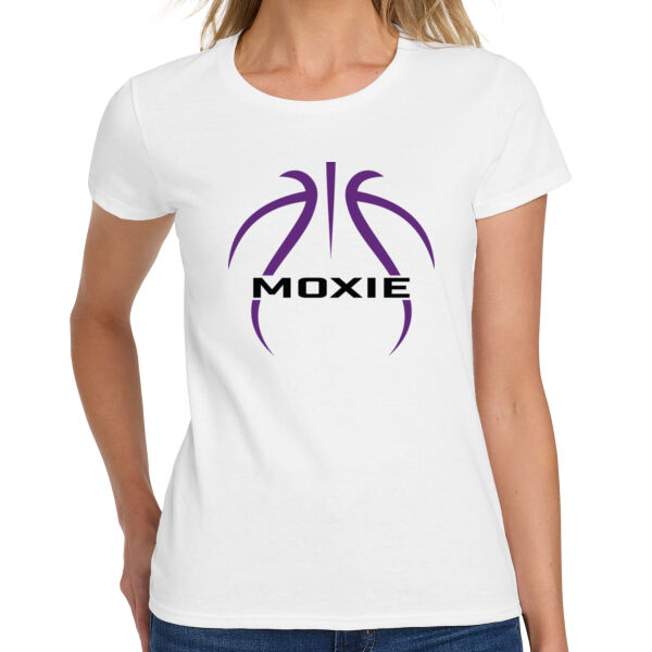 Moxie Basketball Ladies Heavy Cotton 100% Cotton T Shirt Thumbnail