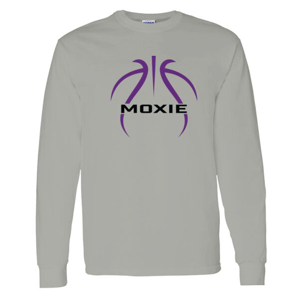 Moxie Basketball Heavy Cotton 100% Cotton Long Sleeve T Shirt Thumbnail